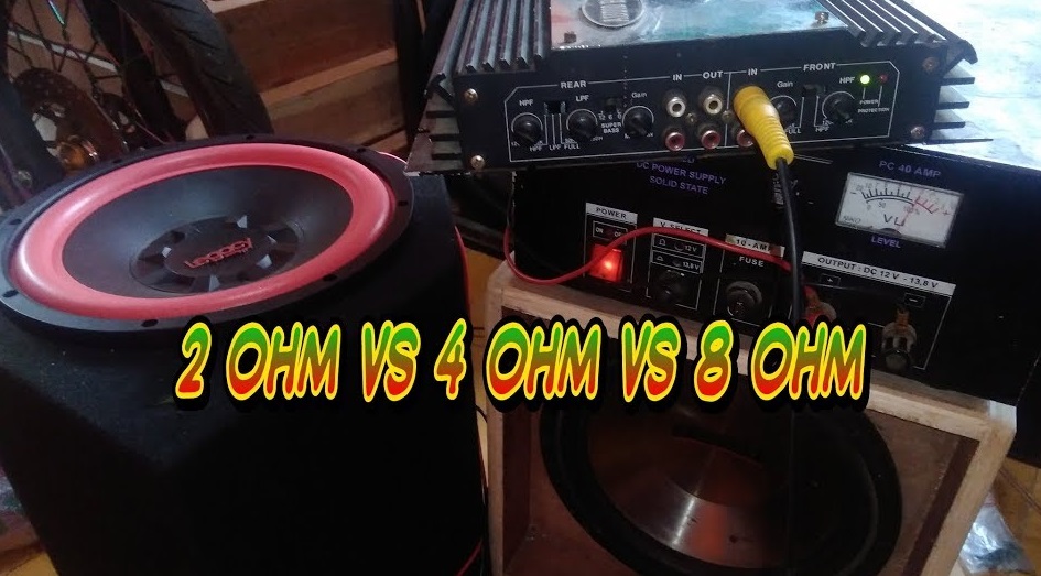 4-ohm Speaker With An 8-ohm Amp